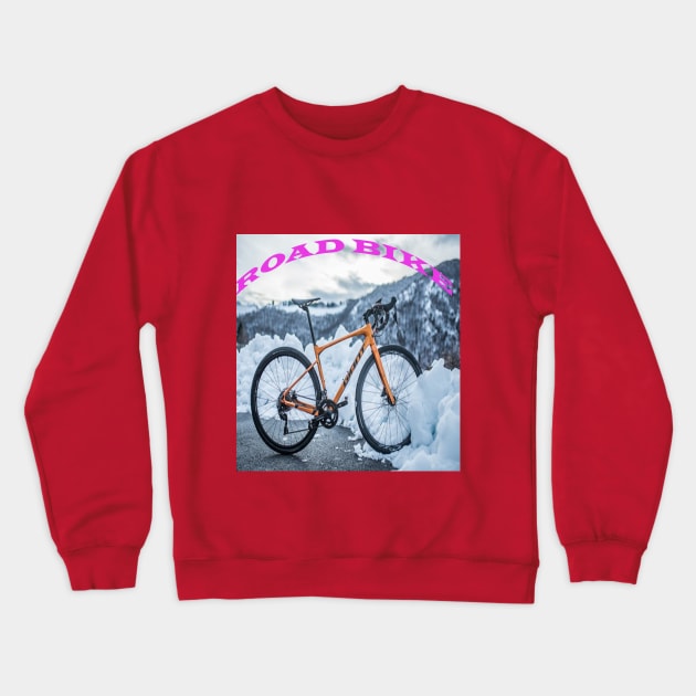 road bike Crewneck Sweatshirt by paulashish